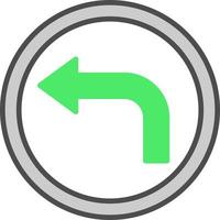 Back Creative Icon Design vector