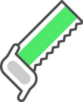 Backsaw Creative Icon Design vector