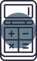 Calculator Creative Icon Design vector