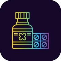 Drug Creative Icon Design vector