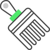 Comb Creative Icon Design vector