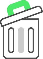Delete Creative Icon Design vector