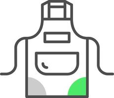 Apron Creative Icon Design vector