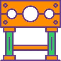 Pillory Creative Icon Design vector