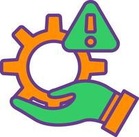 Risk Creative Icon Design vector