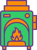 Furnace Creative Icon Design vector