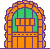 Dungeon Creative Icon Design vector