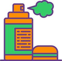 Spray Paint Creative Icon Design vector