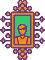Frame Creative Icon Design vector