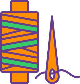 Thread Creative Icon Design vector