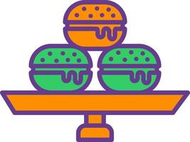 diseño de icono creativo macaron vector