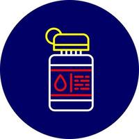 Canteen Creative Icon Design vector