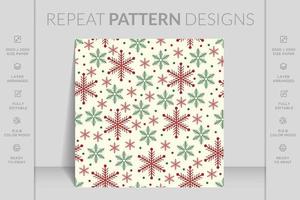 Holiday seamless pattern for Christmas. Pattern for a luxurious gift wrapping paper, greeting cards vector