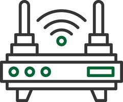 Router Creative Icon Design vector