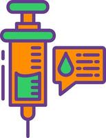 Syringe Creative Icon Design vector