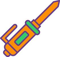 Screwdriver Creative Icon Design vector