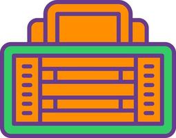 Led Strobe Creative Icon Design vector