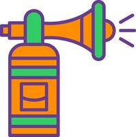 Air Horn Creative Icon Design vector