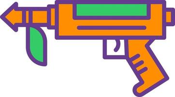 diseño de icono creativo de fusil vector