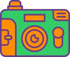 Disposable Camera Creative Icon Design vector