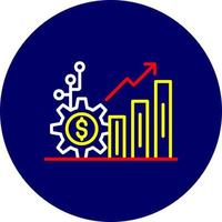 Digital Economy Creative Icon Design vector