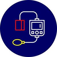 Sphygmomanometer Creative Icon Design vector