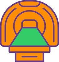 Tomography Creative Icon Design vector