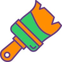 Paint Brush Creative Icon Design vector