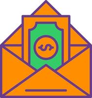 Envelope Creative Icon Design vector
