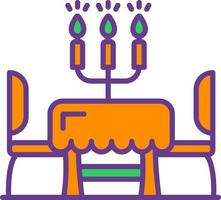 Dinner Creative Icon Design vector