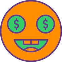 Greedy Creative Icon Design vector