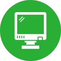 Computer Creative Icon Design vector