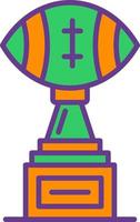 Trophy Creative Icon Design vector