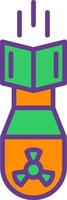 Nuclear Creative Icon Design vector