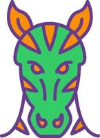 Zebra Creative Icon Design vector