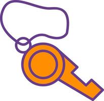 Whistle Creative Icon Design vector