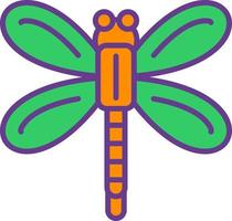 Dragonfly Creative Icon Design vector