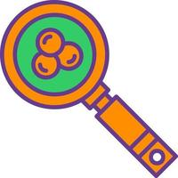 Magnifying Glass Creative Icon Design vector