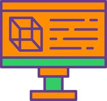 diseño de icono creativo de diseño 3d vector