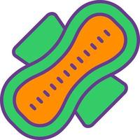 Sanitary Napkin Creative Icon Design vector