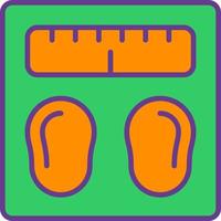 Weight Creative Icon Design vector