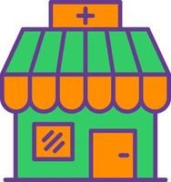 diseño de icono creativo de farmacia vector