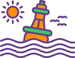 Buoy Creative Icon Design vector