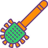 Toilet Brush Creative Icon Design vector