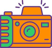 Camera Creative Icon Design vector