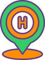 Location Creative Icon Design vector
