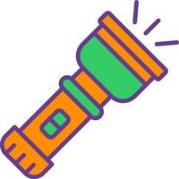 Flashlight Creative Icon Design vector