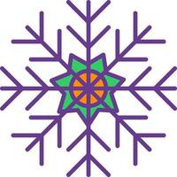 Snowflake Creative Icon Design vector