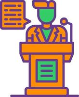 Speech Creative Icon Design vector