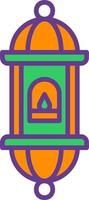 Lantern Creative Icon Design vector